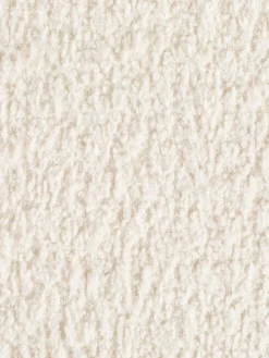Fashion Zuiver Chaise cantilever Kink, 2 pièces Peluche blanc cassé, cadre blanc crème mat