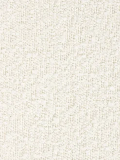 Clearance Zuiver Chaise de bureau en bouclette Albert, hauteur ajustable Bouclette blanc crème