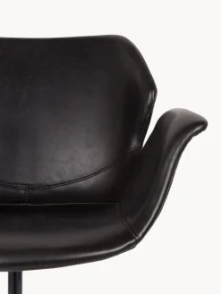 Clearance Zuiver Chaise de bureau en cuir synthétique Nikki, hauteur ajustable