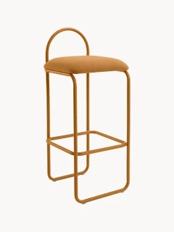 Best AYTM Chaise de comptoir en bouclette Angui Bouclette brun clair