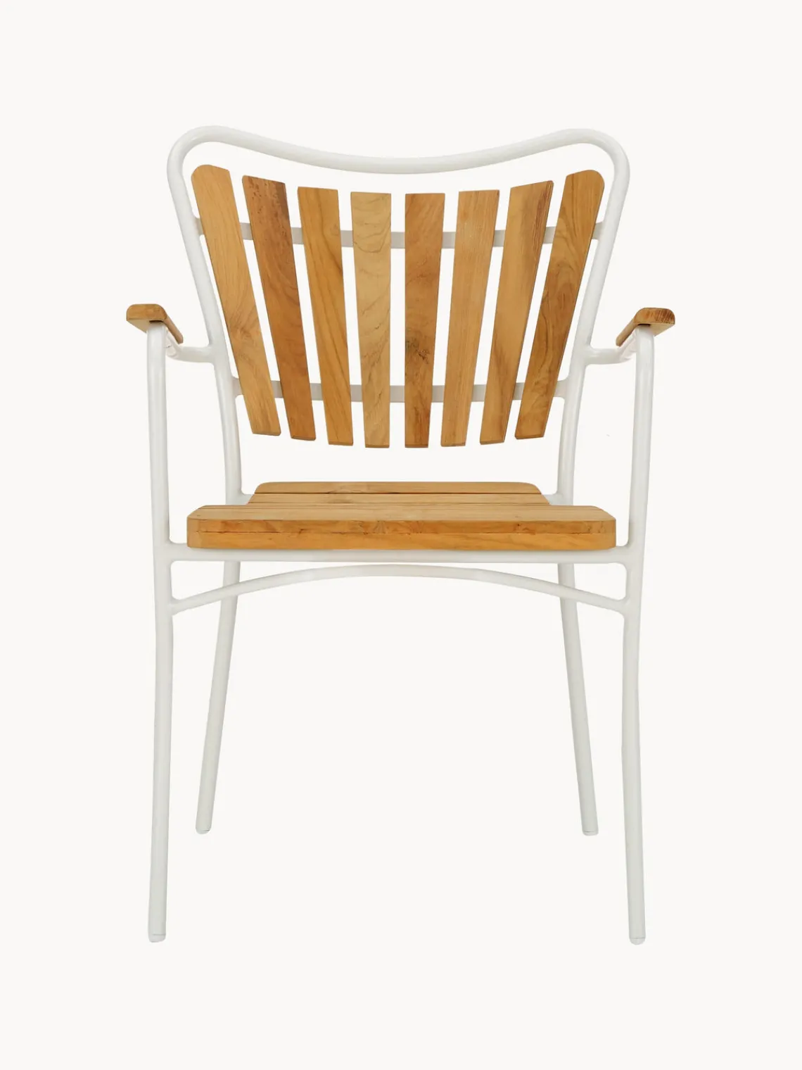 New Cinas Chaise de jardin Ellen Teck, blanc