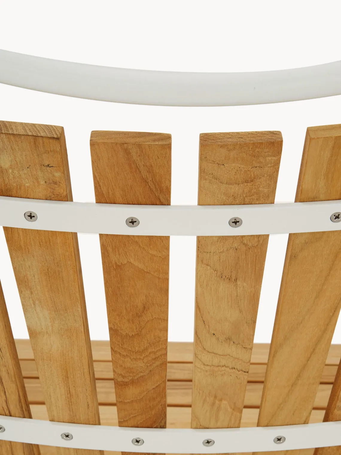 New Cinas Chaise de jardin Ellen Teck, blanc