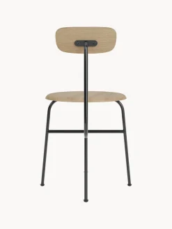Outlet Audo Copenhagen Chaise en bois avec cadre en métal Afteroom Chêne clair, cadre noir