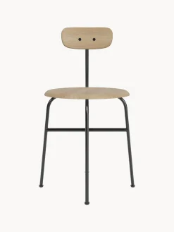 Outlet Audo Copenhagen Chaise en bois avec cadre en métal Afteroom Chêne clair, cadre noir