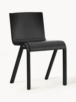 Online Audo Copenhagen Chaise en bois de chêne Ready Dining Noir