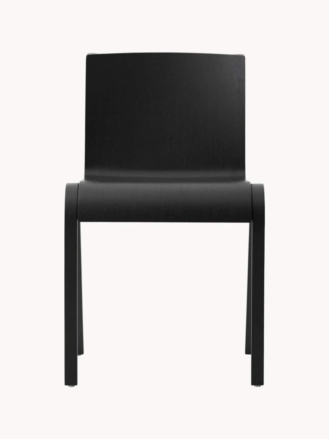 Online Audo Copenhagen Chaise en bois de chêne Ready Dining Noir