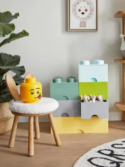 Online J-Line Chaise en bois pour enfant avec coussin Bunny