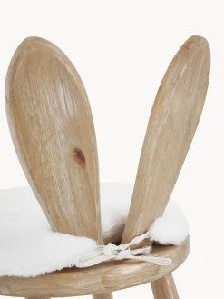 Online J-Line Chaise en bois pour enfant avec coussin Bunny
