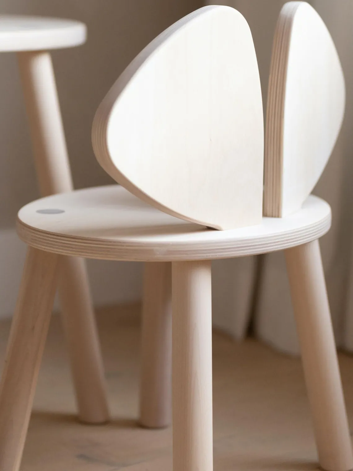 Sale Nofred Chaise en bois pour enfant Mouse Bois de bouleau