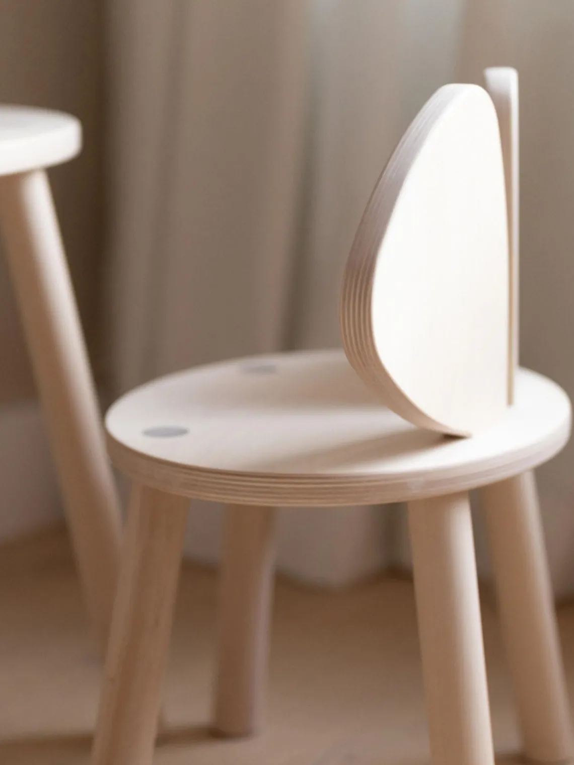 Sale Nofred Chaise en bois pour enfant Mouse Bois de bouleau