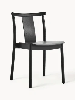 Hot Audo Copenhagen Chaise en chêne Merkur Noir