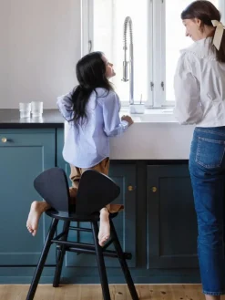 Online Nofred Chaise en chêne pour enfant Mouse Noir
