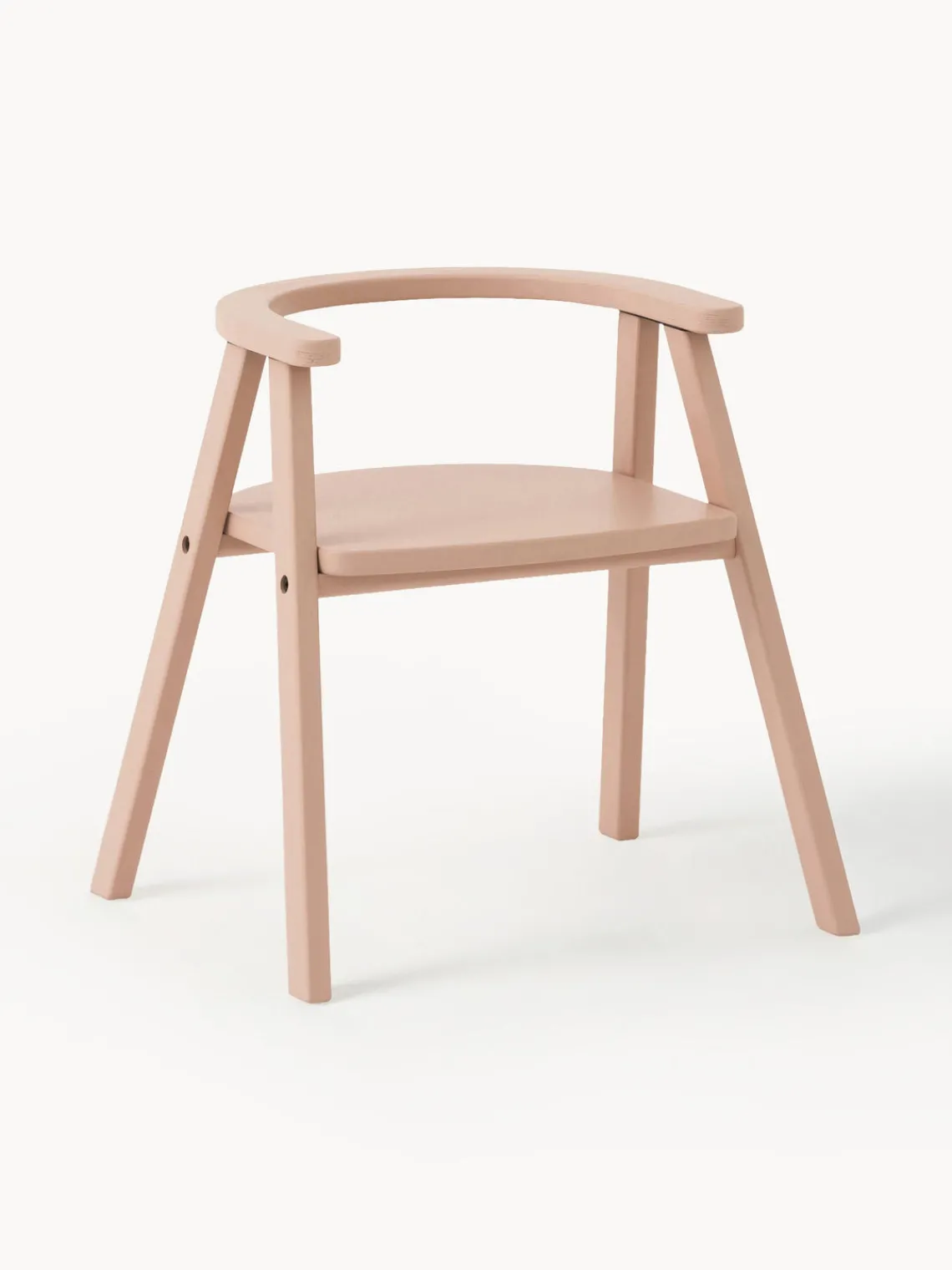 Sale Nobodinoz Chaise en hêtre pour enfant Growing Green Rose pâle