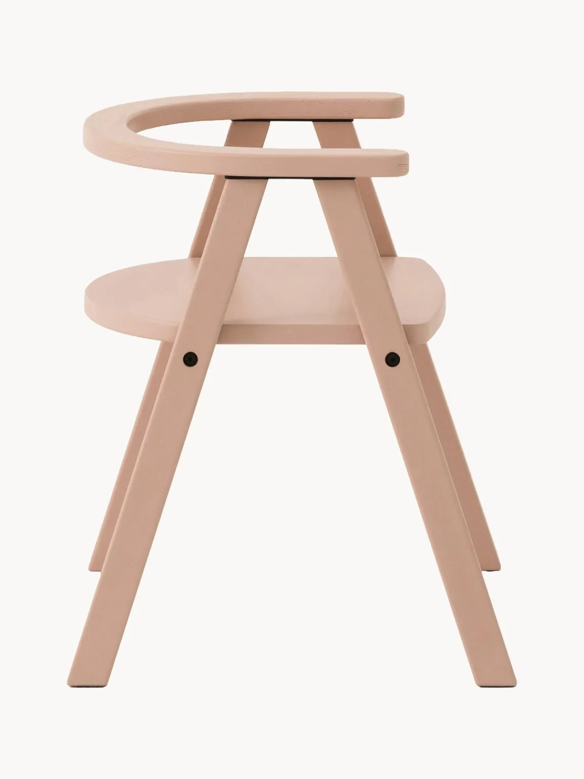 Sale Nobodinoz Chaise en hêtre pour enfant Growing Green Rose pâle