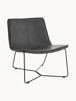 Discount Ellos Home Chaise lounge en cuir synthétique Barrel