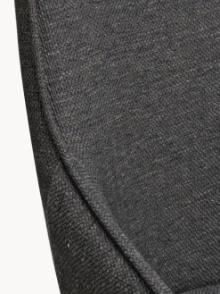 Outlet Rowico Chaise pivotante rembourrée Alison Tissu anthracite, noir