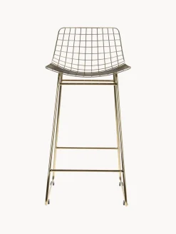Sale HKLIVING Chaises de comptoir en métal Wire, 2 pièces