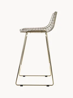 Sale HKLIVING Chaises de comptoir en métal Wire, 2 pièces