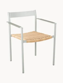 Sale Brafab Chaises de jardin DK, 2 pièces Vert sauge, beige