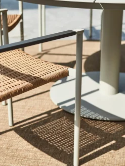 Sale Brafab Chaises de jardin DK, 2 pièces Vert sauge, beige