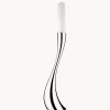 Outlet GEORG JENSEN Chandelier en acier inoxydable de forme organique Cobra, haut. 60 cm