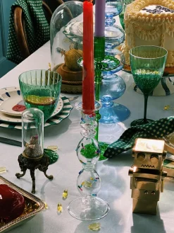 Discount Anna + Nina Chandelier en verre borosilicaté soufflé bouche Pills