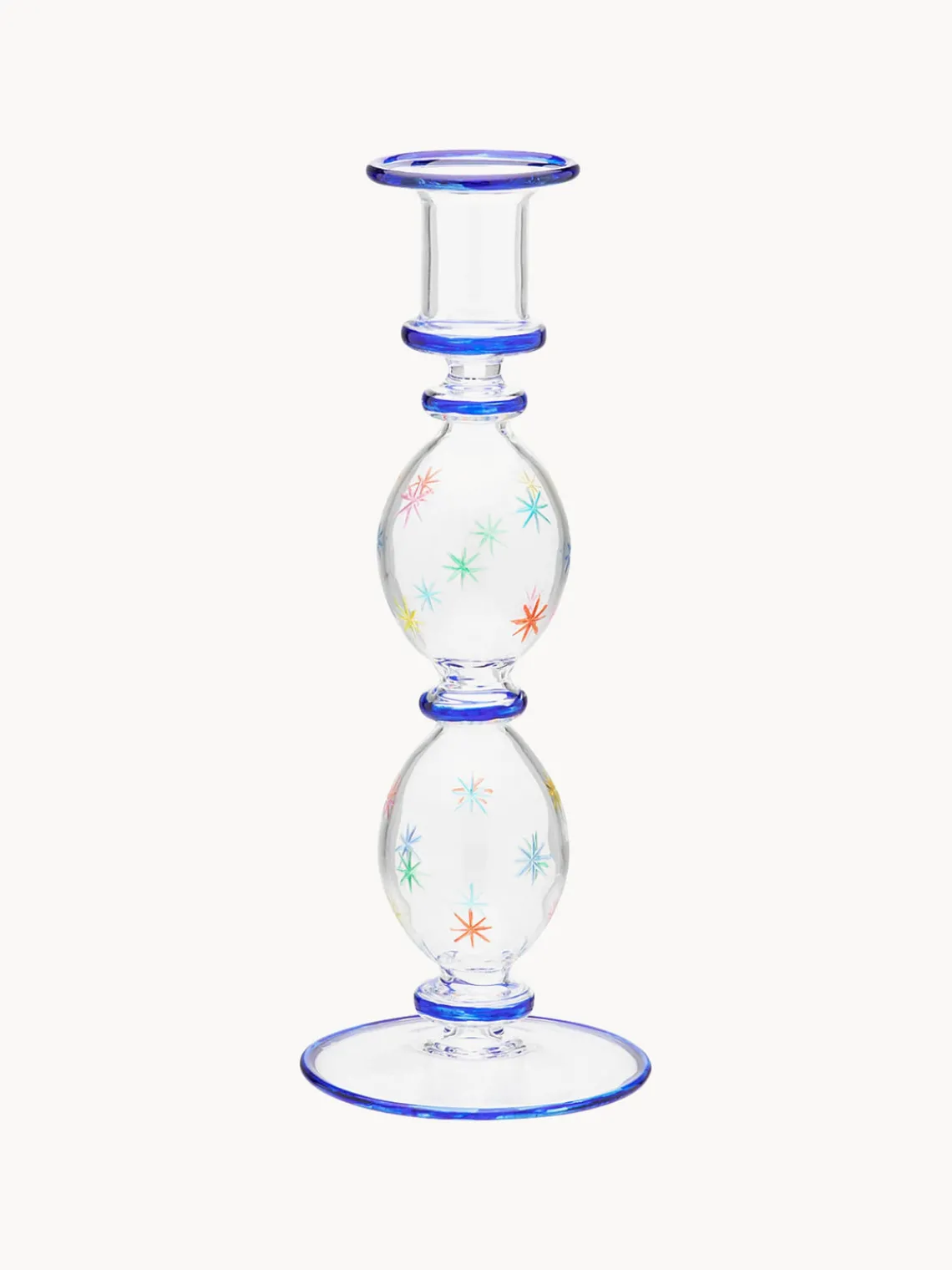 Fashion Anna + Nina Chandelier en verre borosilicaté soufflé bouche Galaxy