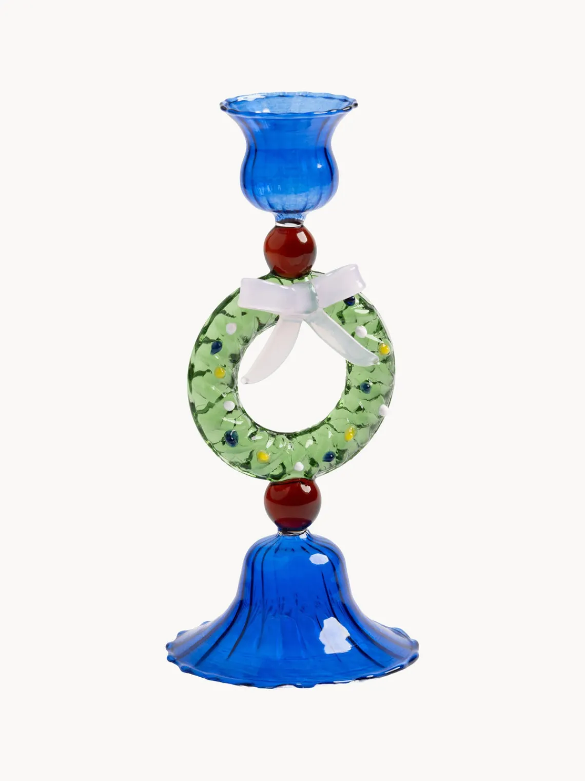 Hot &k Amsterdam Chandelier en verre soufflé bouche Wreath