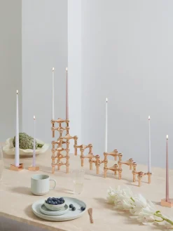 Outlet STOFF Nagel Chandelier , 3 élém. Tons cuivre, haute brillance