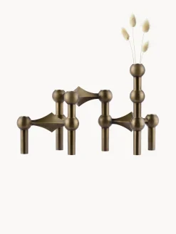 New STOFF Nagel Chandelier , 3 élém. Laiton, mat