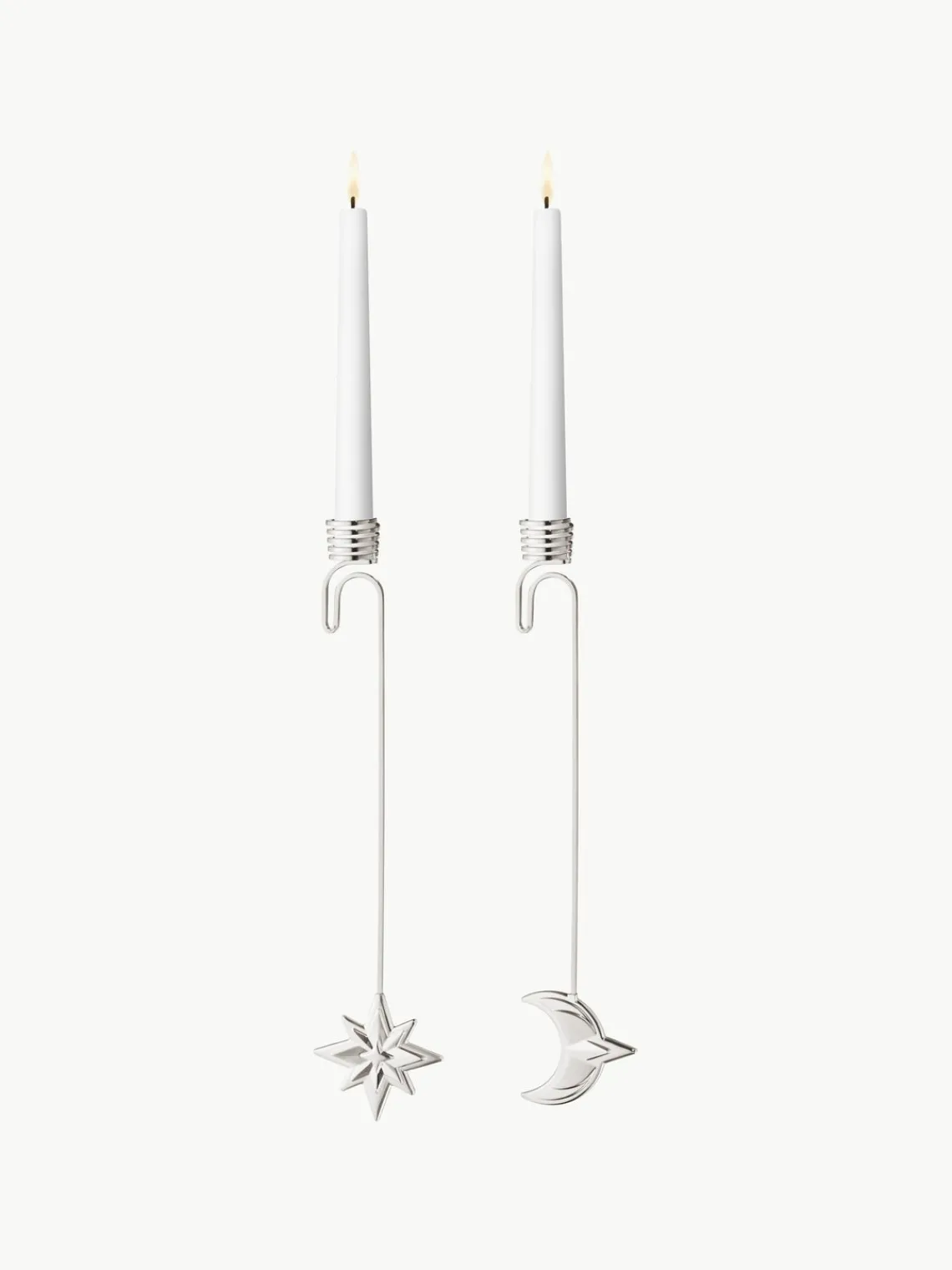 Clearance GEORG JENSEN Chandeliers CC, 2 élém. Argenté