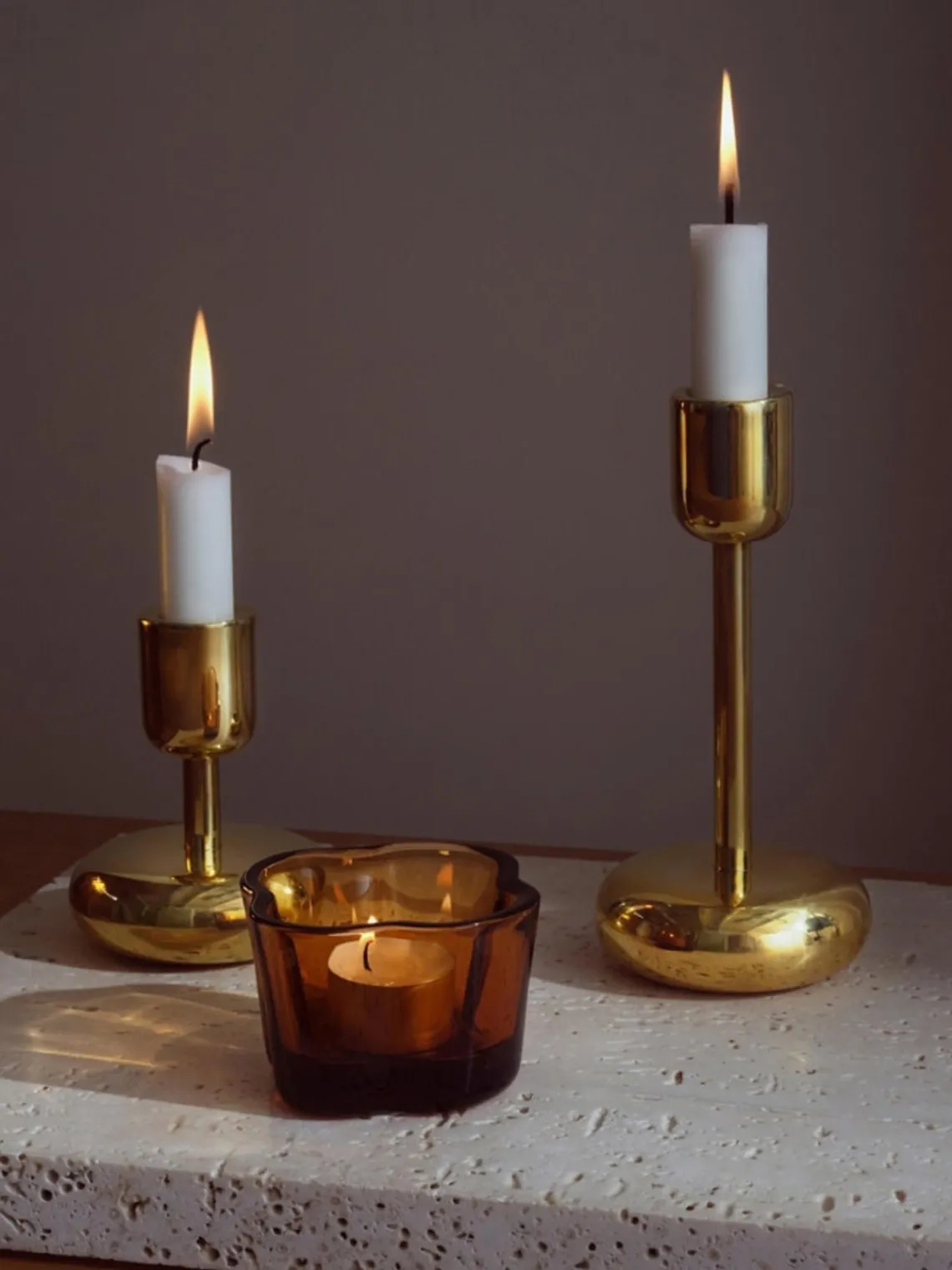 Fashion iittala Chandeliers en laiton Nappula, 2 élém.