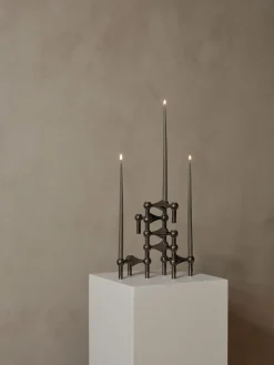 Clearance STOFF Nagel Chandelles fines , 6 pièces Grège