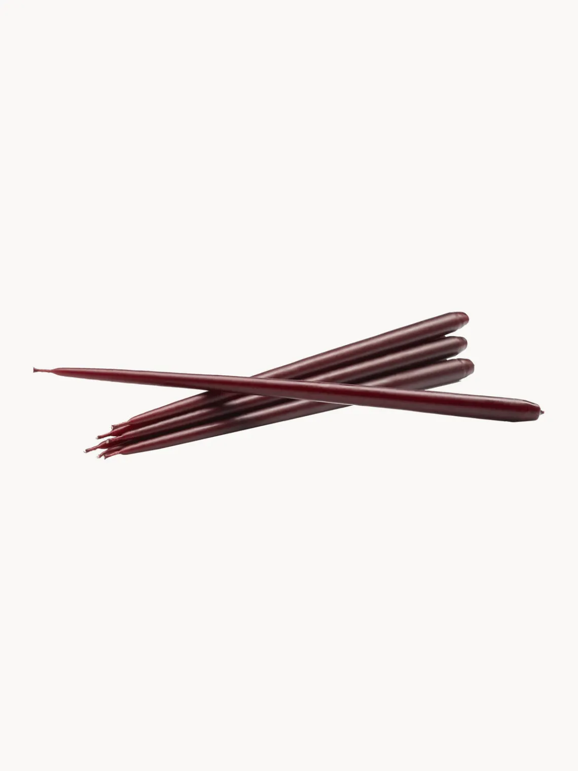 New STOFF Nagel Chandelles fines , 6 pièces Lie de vin