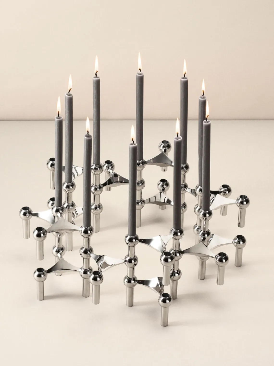 Online STOFF Nagel Chandelles , 12 pièces Anthracite