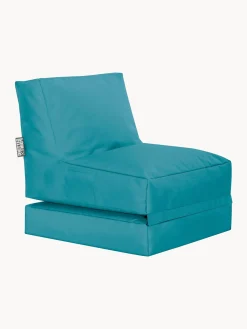 Best Magma Chauffeuse convertible de jardin Pop Up Tissu bleu pétrole