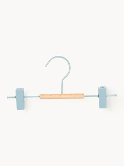 Fashion Mustard Made Cintres Kids Clip, 5 pièces Bleu ciel