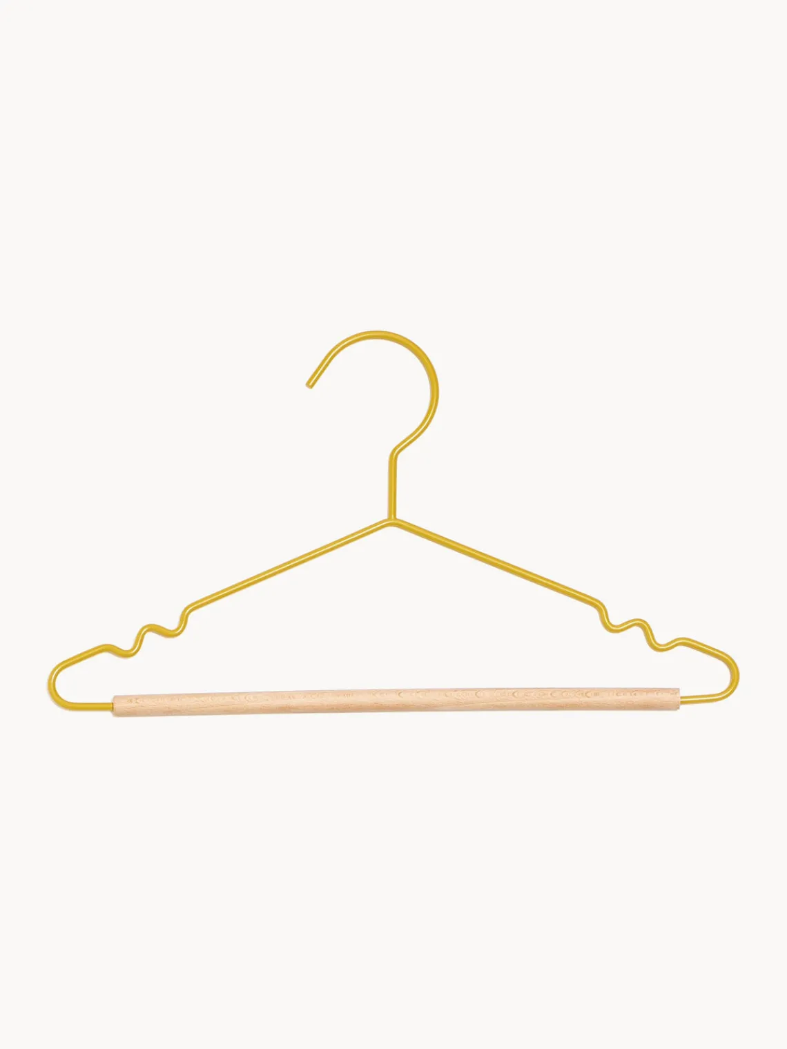 Best Mustard Made Cintres Kids Top, 10 pièces Jaune moutarde