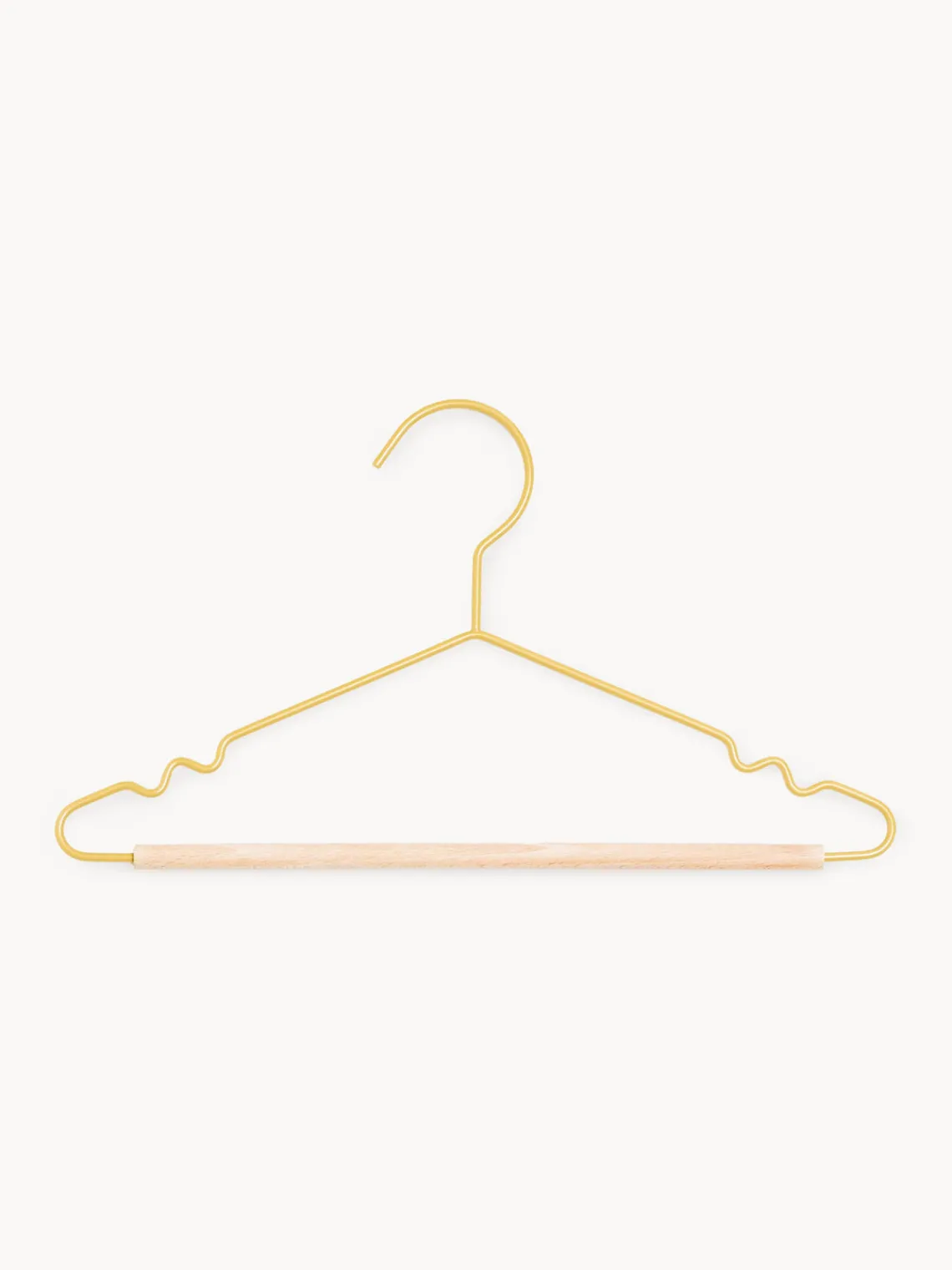 Online Mustard Made Cintres Kids Top, 10 pièces Jaune pâle