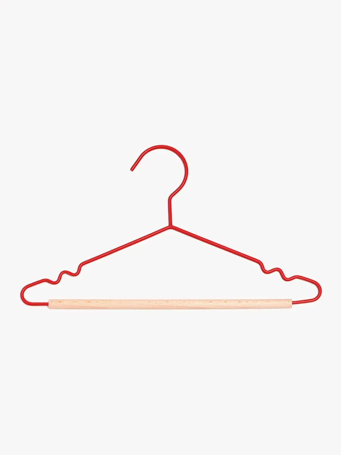 New Mustard Made Cintres Kids Top, 10 pièces Rouge