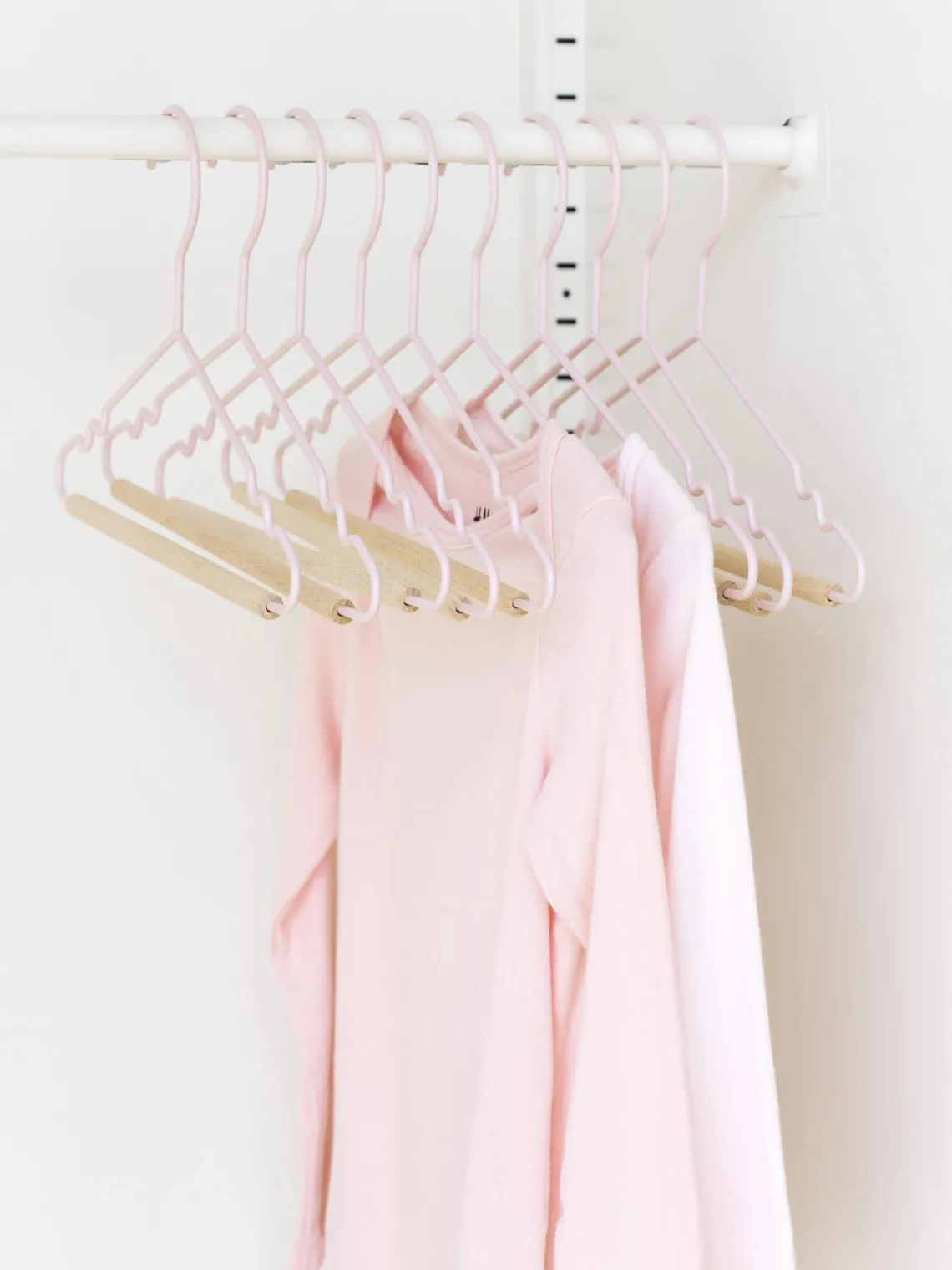 New Mustard Made Cintres Kids Top, 10 pièces Rose