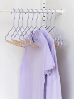 Discount Mustard Made Cintres Kids Top, 10 pièces Lilas