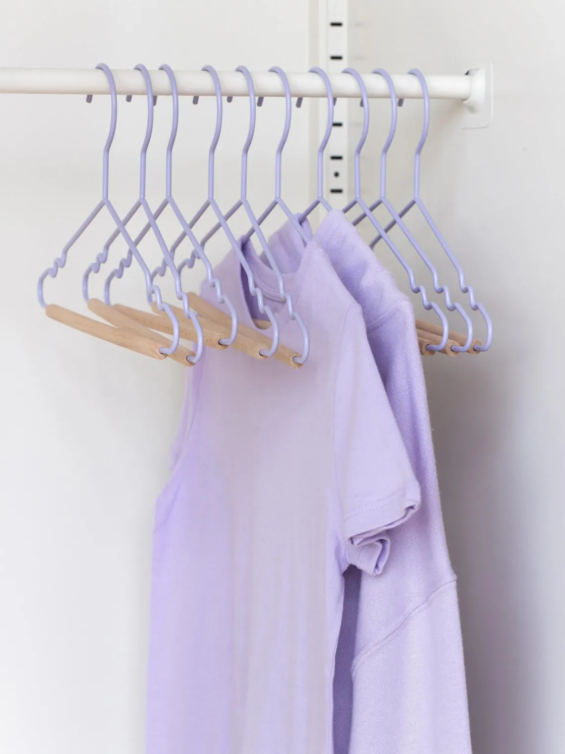 Discount Mustard Made Cintres Kids Top, 10 pièces Lilas
