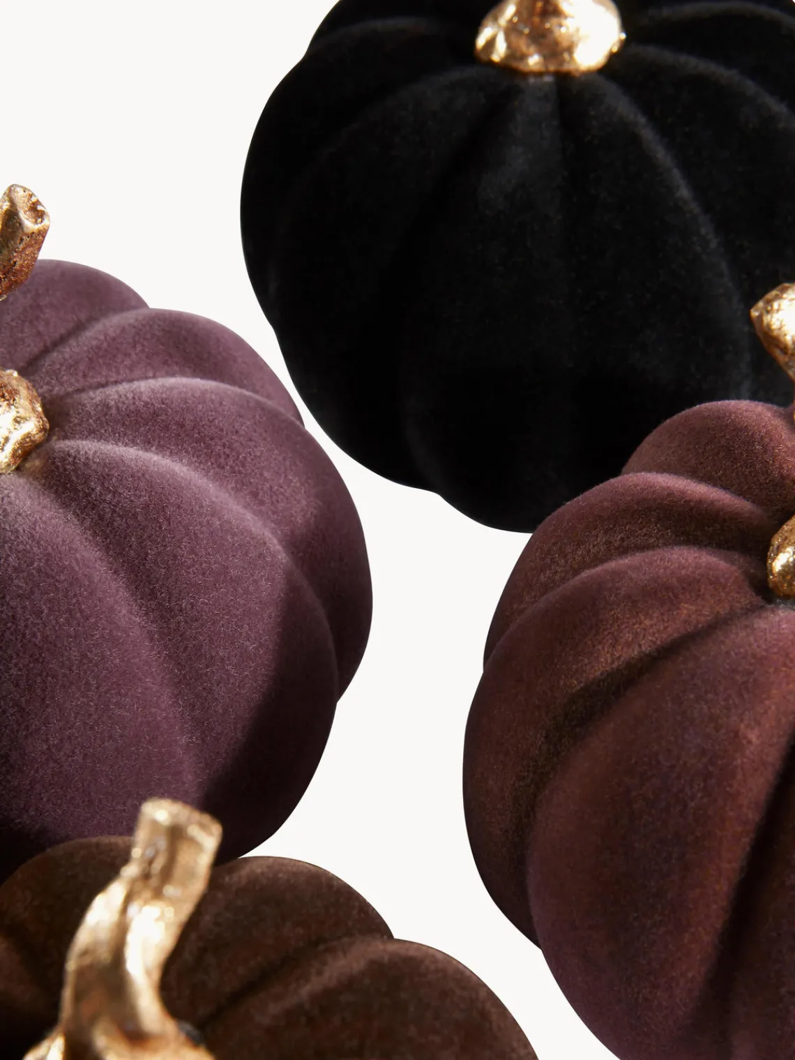 Discount Jotex Citrouilles décoratives Mercy, 4 élém. Tons bruns, noir