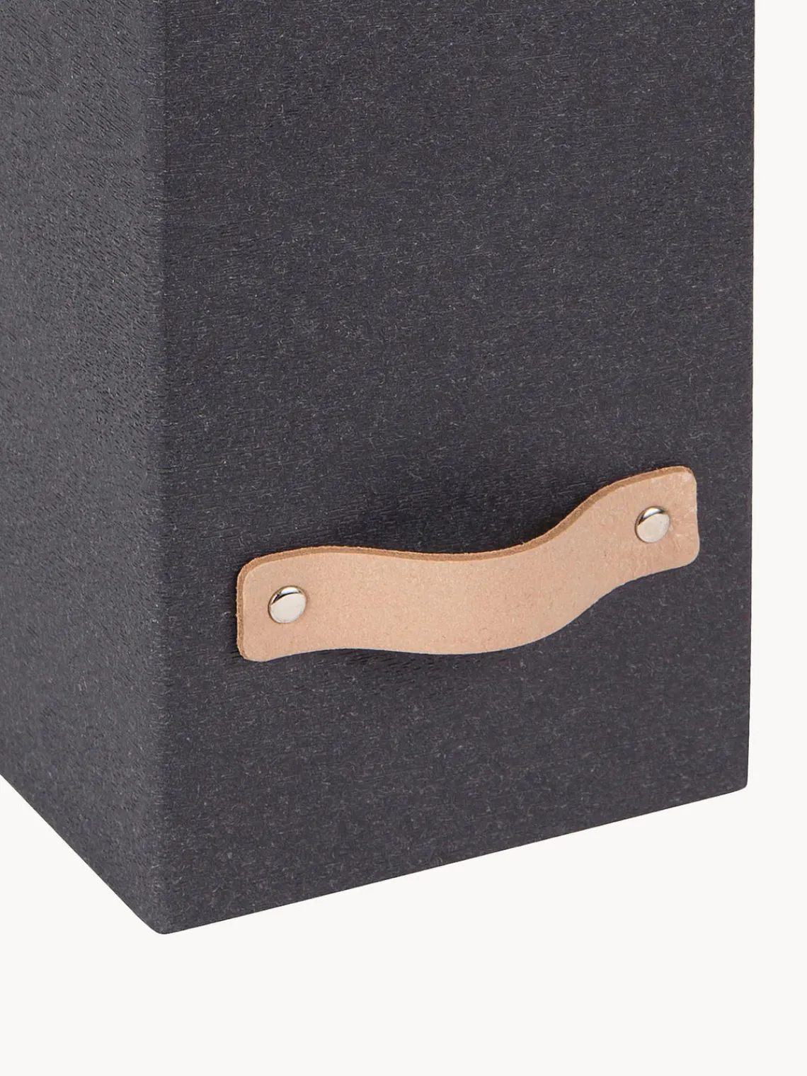 Hot Bigso Box of Sweden Classeur Estelle Anthracite, beige