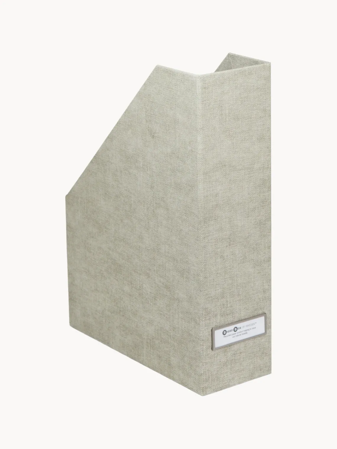 Fashion Bigso Box of Sweden Classeurs Viola, 2 pièces Grège