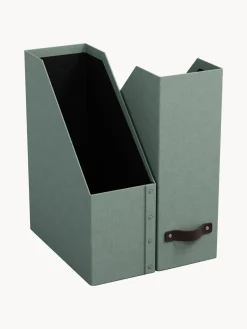 Sale Bigso Box of Sweden Classeurs William, 2 pièces Vert sauge