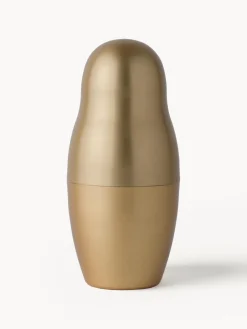 Fashion knIndustrie Cocktail shaker Matrioska Doré