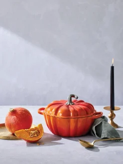 Hot LE CREUSET Cocotte Citrouille en fonte émaillée Signature Pumpkin