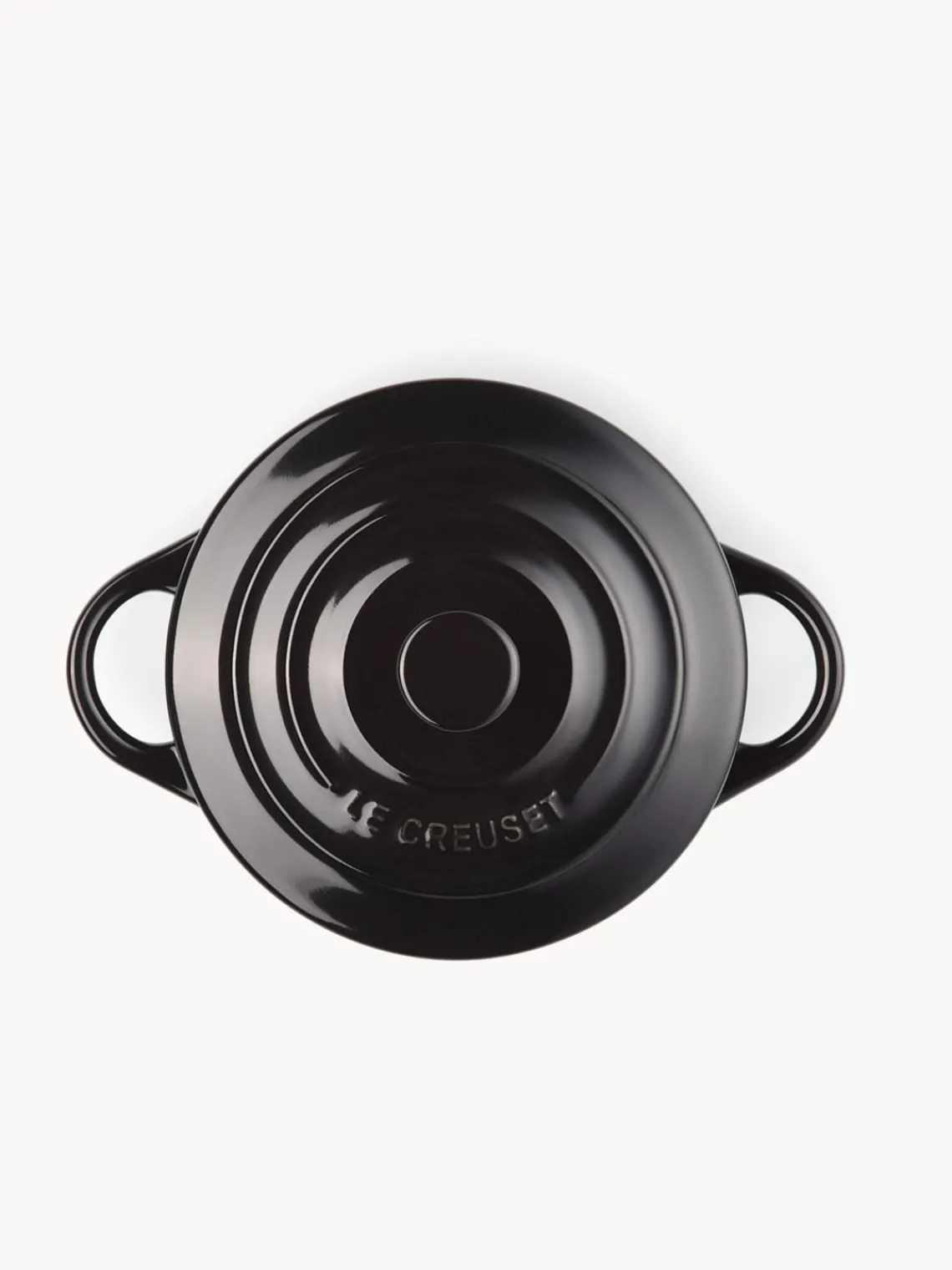 Outlet LE CREUSET Cocotte en céramique Mini Noir